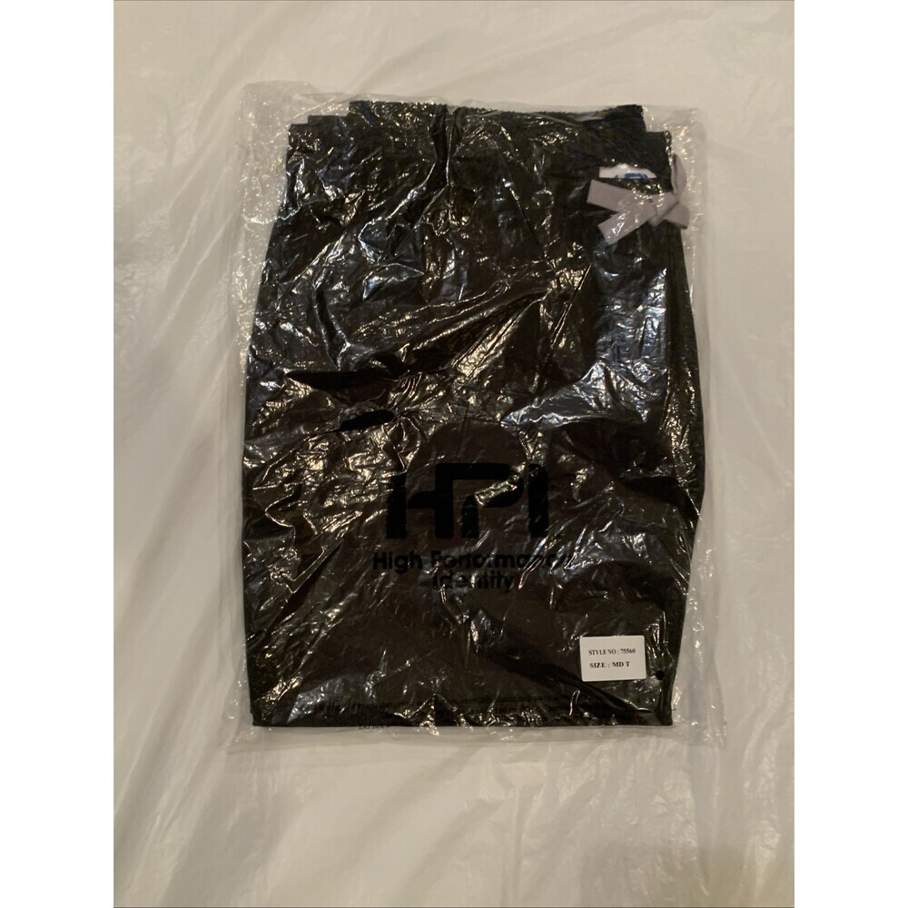 HPI Women's Black Scrub Pants Size Medium Tall New in Bag